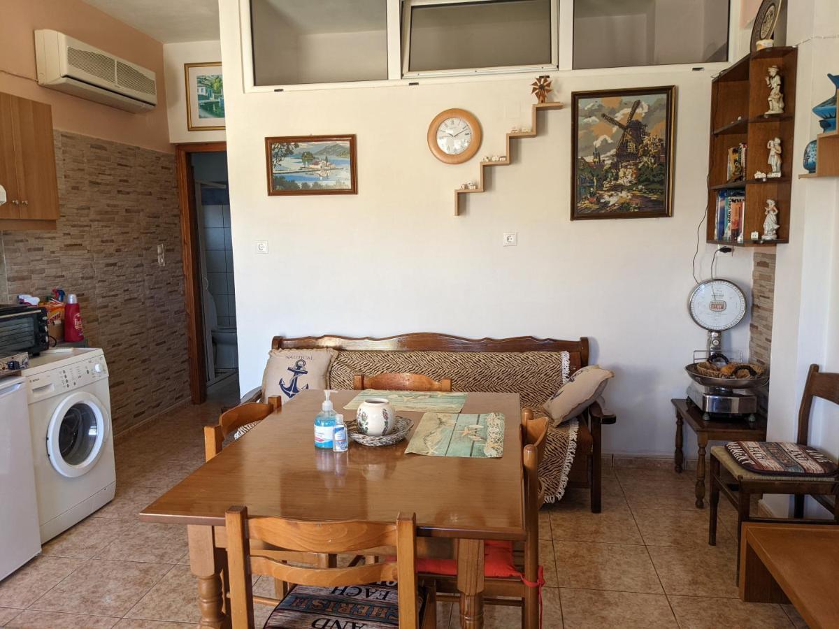 Modern 1-Bedroom With Bbq & Roof Garden Near Beach Stalos Exterior photo